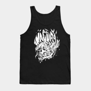 Skull Girl (white skull) Tank Top